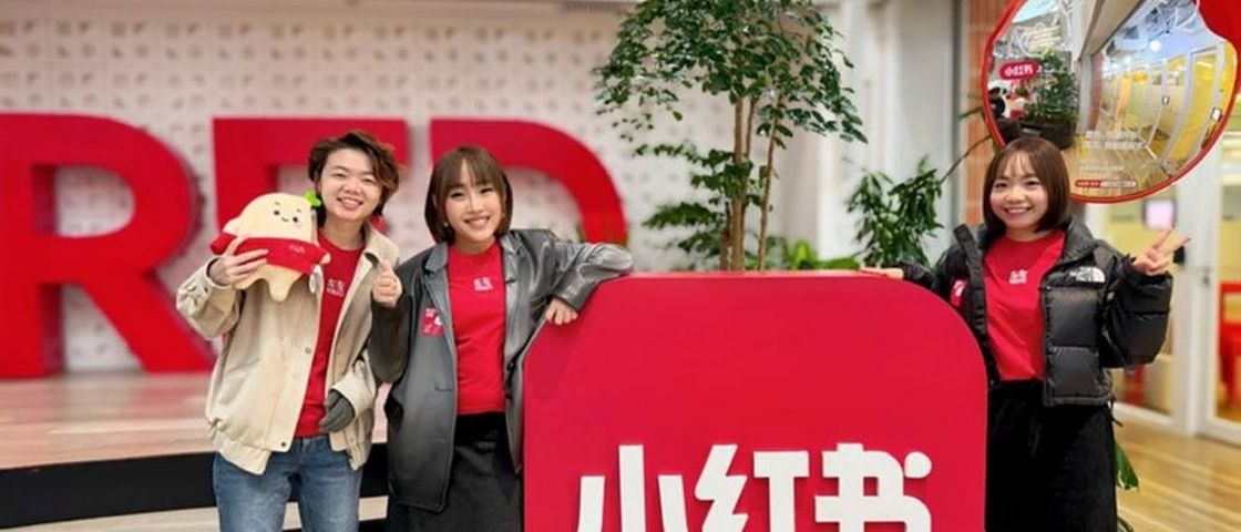 左左 VINJO 于上海小红书总部
